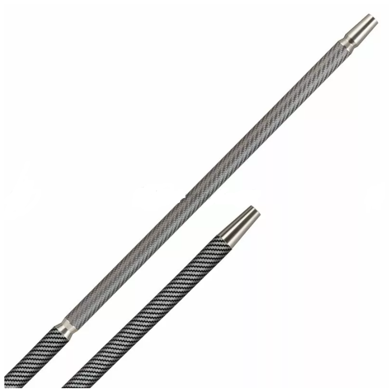 Carbon Hose With Mouthpiece - Silver