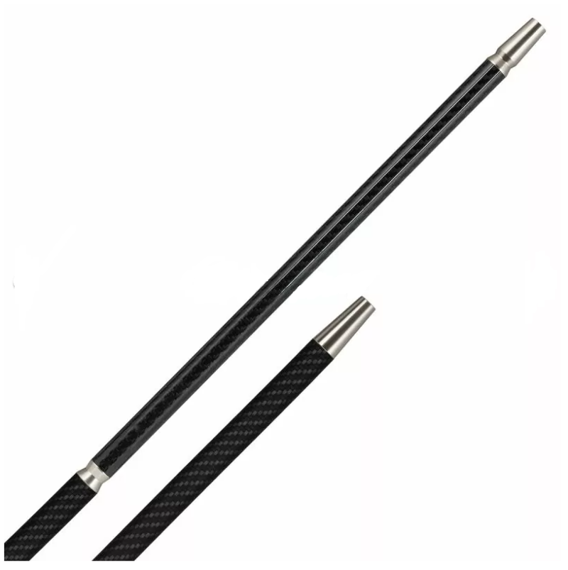 Carbon Hose With Mouthpiece - Black