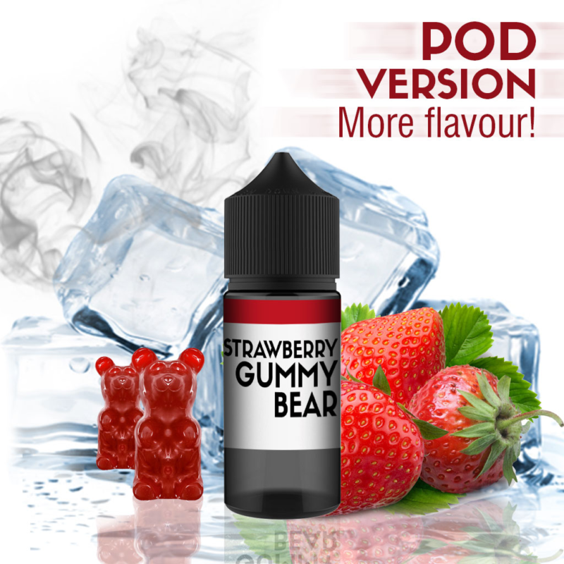 Strawberry Gummy Bear POD 30ml