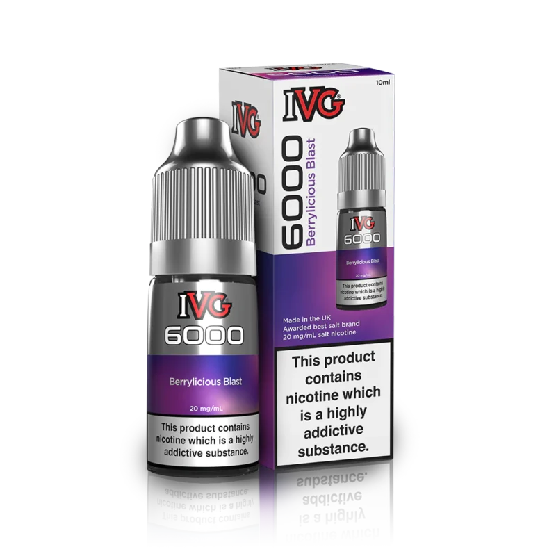 IVG 6000 salts - Berrylicious Blast