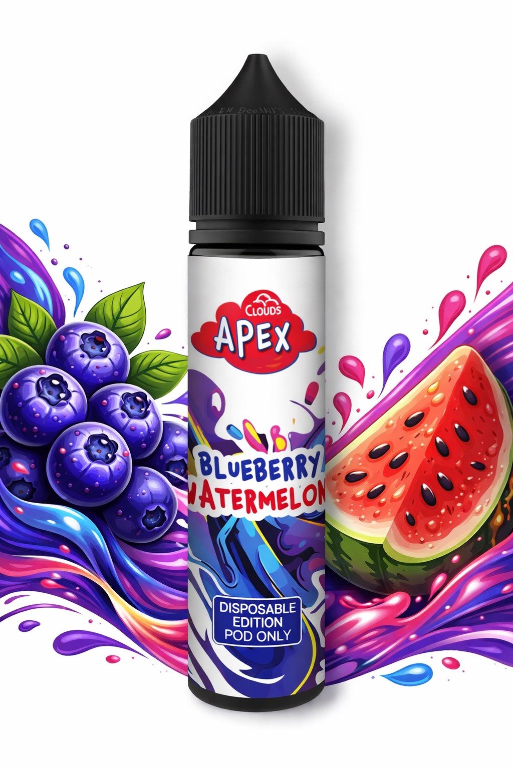 Apex Clouds Blueberry Watermelon vape & shisha Apex Clouds Blueberry Watermelon vape & shisha